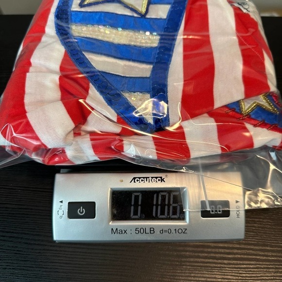 Sail Away Red & White Striped Embroidered Sequin Knit Top Women's Size Medium - Picture 11 of 11